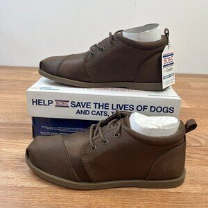 Bobs Skechers Chill Luxe Think Big Brown Ankle Booties Women's Size 8 NEW
